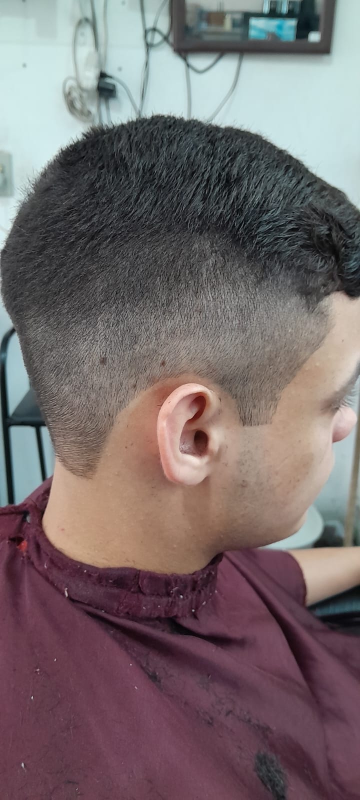 Ambiente da barbearia